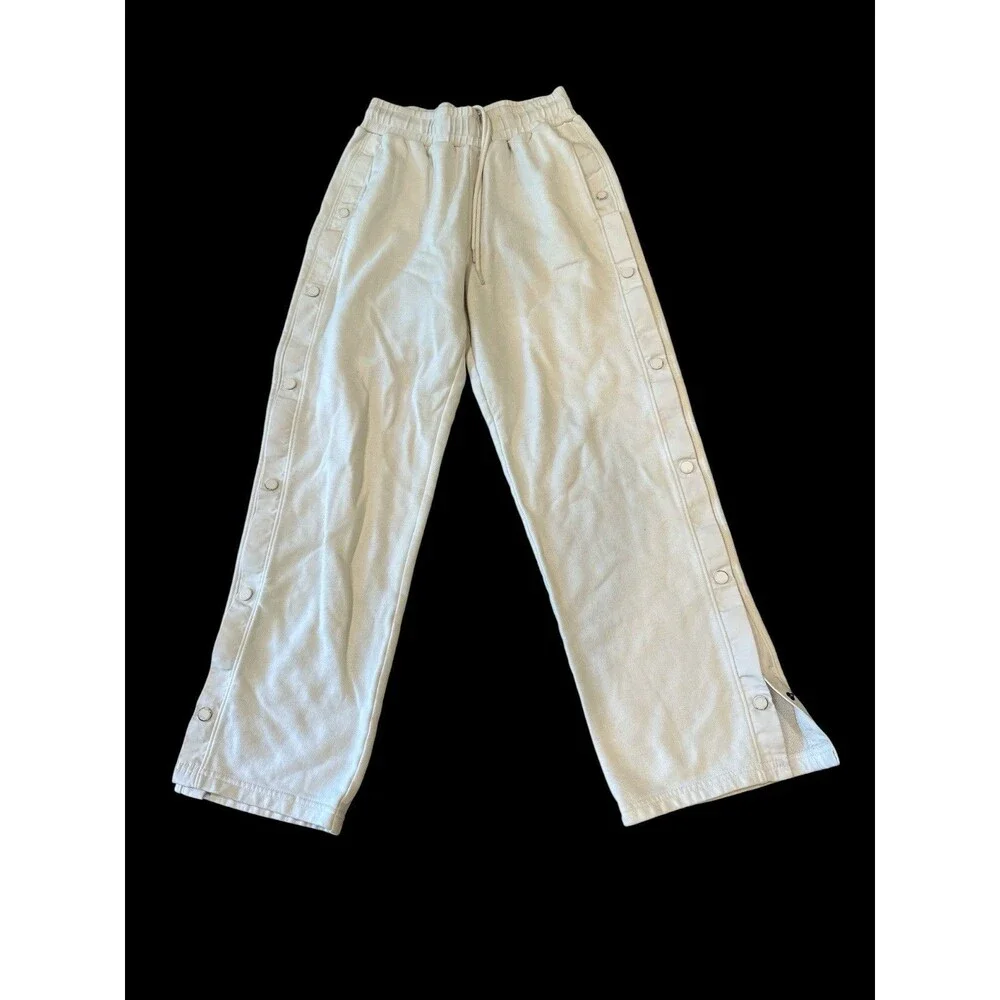 Alo Courtside Tearaway Snap Fleece Pant - Women’s xS‎